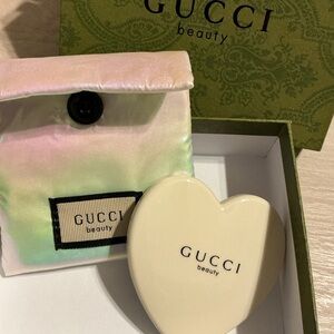 Gucci Iridescent Pouch with Button Closure